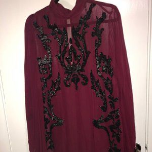 Free People Just Like Heaven Mini Dress